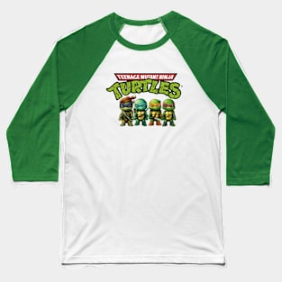 tmnt design Baseball T-Shirt